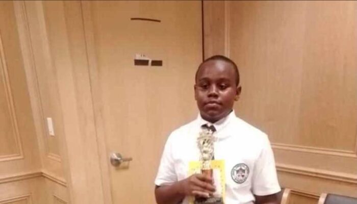 Sixth-grade student earns third-place trophy at Abaco District Spelling Bee Competition