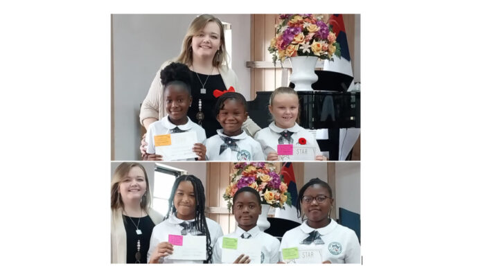 2023-2024 Agape Elementary Students Receive Awards