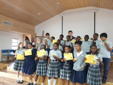 Seventh-Grade Students Who Received Merit Awards