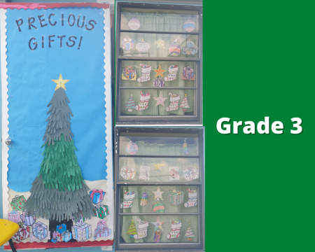 2021-2022 Christmas Door Decorating Competition - Grade 3