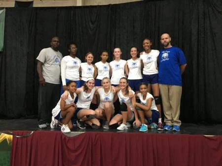 Senior Girls Volleyball Team Wins National Volleyball Championship