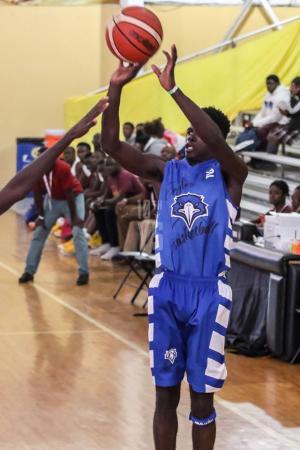 Agape High School Student Shoots the Basketball
