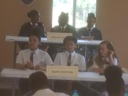 Agape High School Students Participate in the Abaco District Science and Math Competition